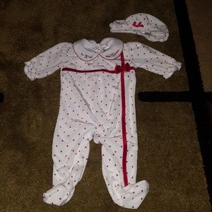 baby girl 1st christmas pajamas